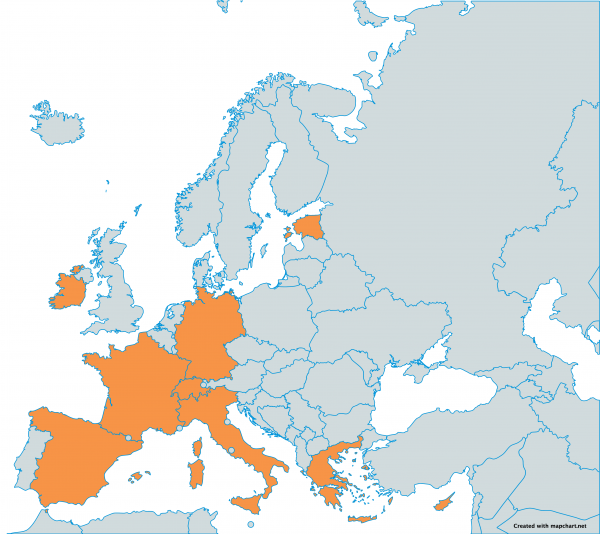 Mappa partner progetto Horizon Europe 2020 CAPTAIN