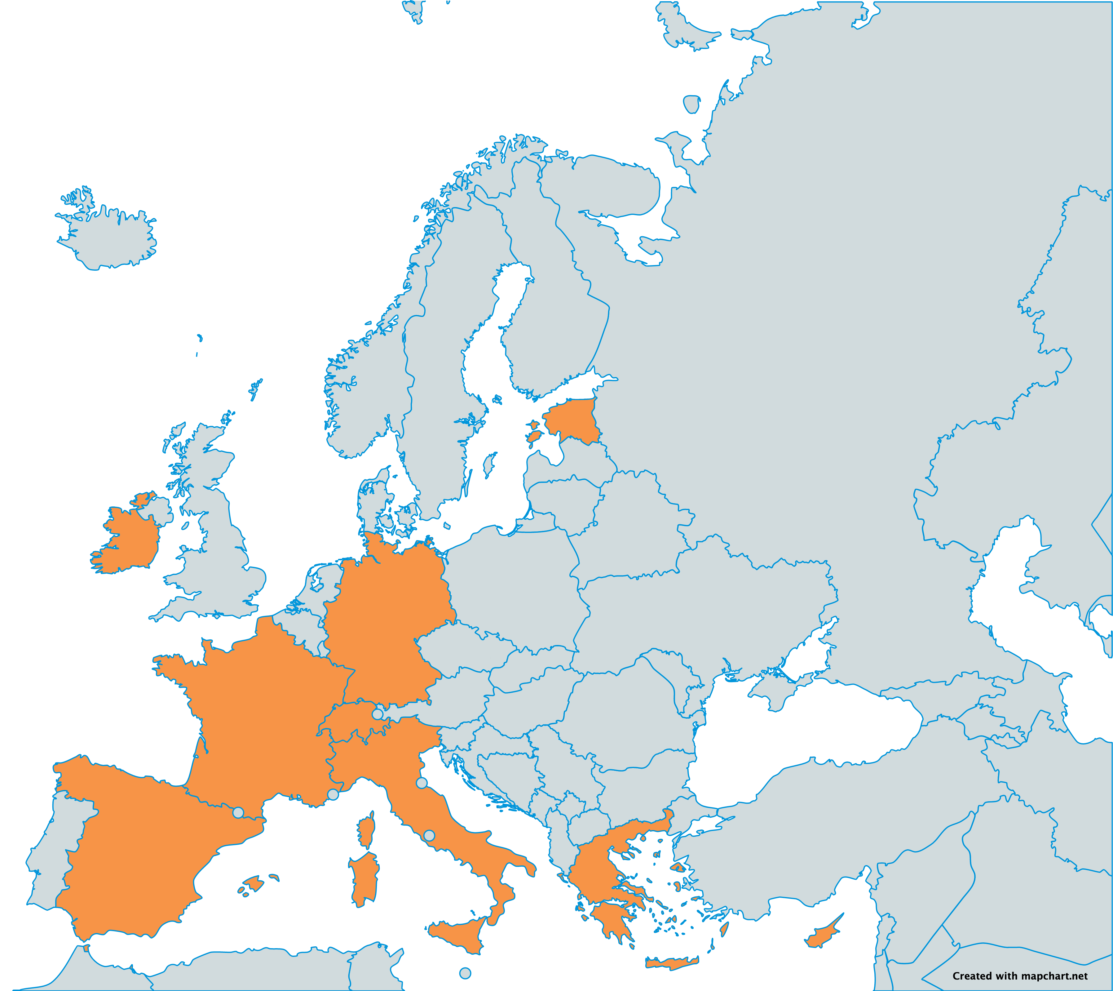 Mappa partner progetto Horizon Europe 2020 CAPTAIN